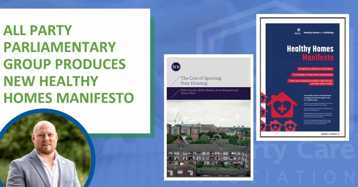 All Party Parliamentary Group produces new Healthy Homes manifesto